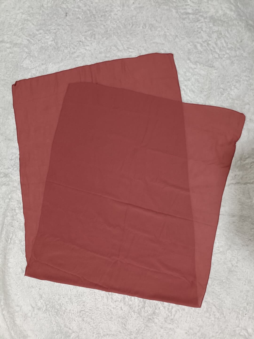 Sienna Brown Diamond Georgette Hijab Stole thumbnail 2
