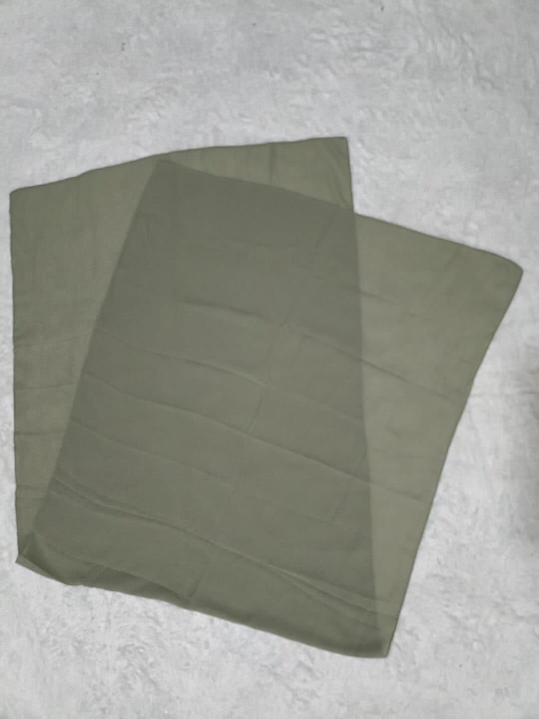 Laurel Green Diamond Georgette Hijab Stole thumbnail 2