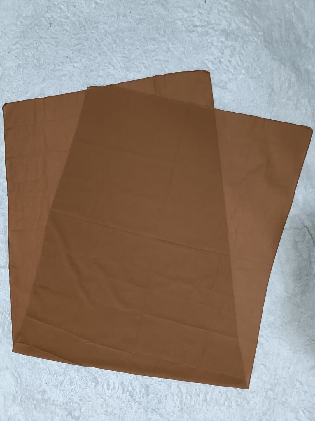 Copper Brown Diamond Georgette Hijab Stole thumbnail 2